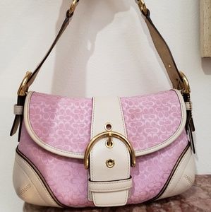 Coach Vintage Pink Shoulder Bag Limited Edition